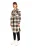 Пальто-рубашка oversize в клетку - цвет мультиколор - 4