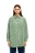 рубашка вельветовая oversize - цвет зеленый - 1