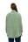 рубашка вельветовая oversize - цвет зеленый - 2