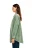 рубашка вельветовая oversize - цвет зеленый - 3