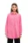 рубашка вельветовая oversize - цвет розовый - 1