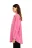 рубашка вельветовая oversize - цвет розовый - 2