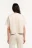 Футболка oversize из искусственной замши - цвет бежевый - 4
