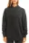 Худи хлопковая oversize - цвет черный - 6
