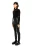 Брюки skinny из искусственной кожи - цвет черный - 5
