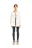 Рубашка oversize из плотной ткани - цвет бежевый - 4