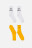 носки хлопковые с принтом (набор из 2 пар)