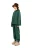 Худи утепленная oversize - цвет зеленый - 4