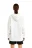 Худи хлопковая oversize с надписью - цвет белый - 2