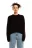 Свитер oversize с добавлением шерсти - цвет бордовый - 1