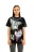 Футболка хлопковая oversize с принтом том и джерри - цвет черный - 1