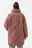 Пальто стеганое oversize - цвет розовый - 2