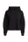 Худи трикотажная oversize - цвет черный - 8