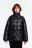 Куртка утепленная oversize из искусственной кожи - цвет черный - 1