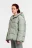 Куртка стеганая oversize с капюшоном - цвет мятный - 3