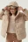 Куртка стеганая oversize с капюшоном - цвет бежевый - 7