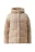 Куртка стеганая oversize с капюшоном - цвет бежевый - 8