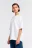 Футболка спортивная oversize - цвет белый - 5