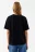 Футболка хлопковая oversize - цвет черный - 2