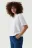 Футболка хлопковая oversize - цвет белый - 3