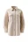 Куртка-рубашка oversize драповая - цвет бежевый - 7