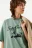 Футболка oversize с принтом looney tunes - цвет зеленый - 7