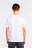 Футболка хлопковая oversize с принтом - цвет белый - 4