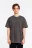 Футболка хлопковая oversize с вареным эффектом - цвет зеленый - 4