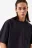 Футболка oversize хлопковая базовая - цвет черный - 7