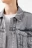 Куртка джинсовая oversize - цвет серый - 7