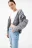 Куртка джинсовая oversize - цвет серый - 1