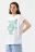 Футболка oversize с принтом summer - цвет зеленый - 2