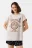 Футболка oversize с принтом summer - цвет бежевый - 1