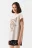 Футболка oversize с принтом summer - цвет бежевый - 2