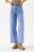 джинсы широкие с обрезанными краями
