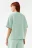 Футболка хлопковая oversize - цвет голубой - 2