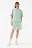 Футболка хлопковая oversize - цвет голубой - 4