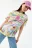 Футболка хлопковая oversize с принтом - цвет мультиколор - 7