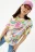 Футболка хлопковая oversize с принтом - цвет мультиколор - 8