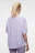 Футболка базовая oversize - цвет сиреневый - 3