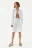 Рубашка oversize из вискозы - цвет белый - 4