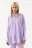 Рубашка oversize из вискозы - цвет сиреневый - 1