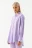Рубашка oversize из вискозы - цвет сиреневый - 3