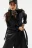 Тренчкот oversize из искусственной кожи - цвет черный - 7