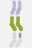 набор носков хлопковых с надписью (3 пары)