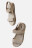 сандалии с широкими ремешками из экокожи