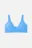 Лиф купальный без застежки - цвет голубой - 5