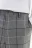 Брюки клетчатые укороченные - цвет серый - 6