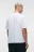 Футболка хлопковая базовая oversize - цвет белый - 3