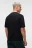 Футболка хлопковая базовая oversize - цвет черный - 3